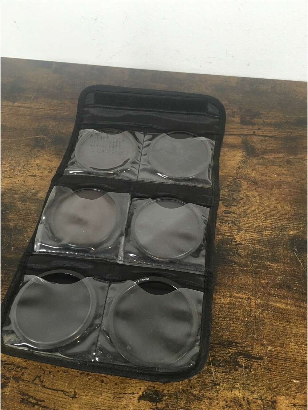 77mm Filter Lot B+W 77E 010 Tiffen ND 0.6 Warm Center Spot Rings EUC